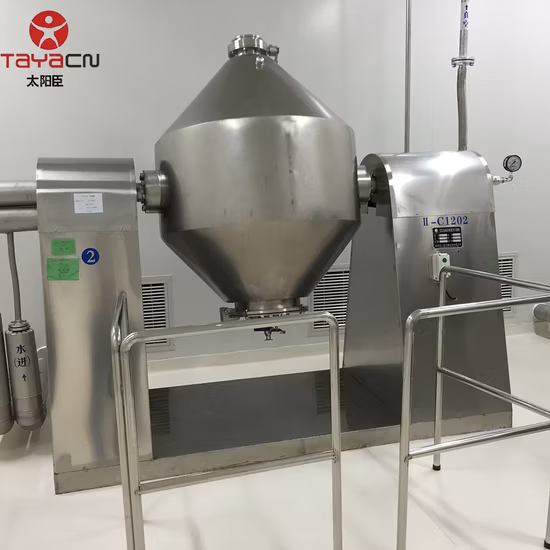 Двойная коническая вращающаяся вакуумная сушилка серии Szg